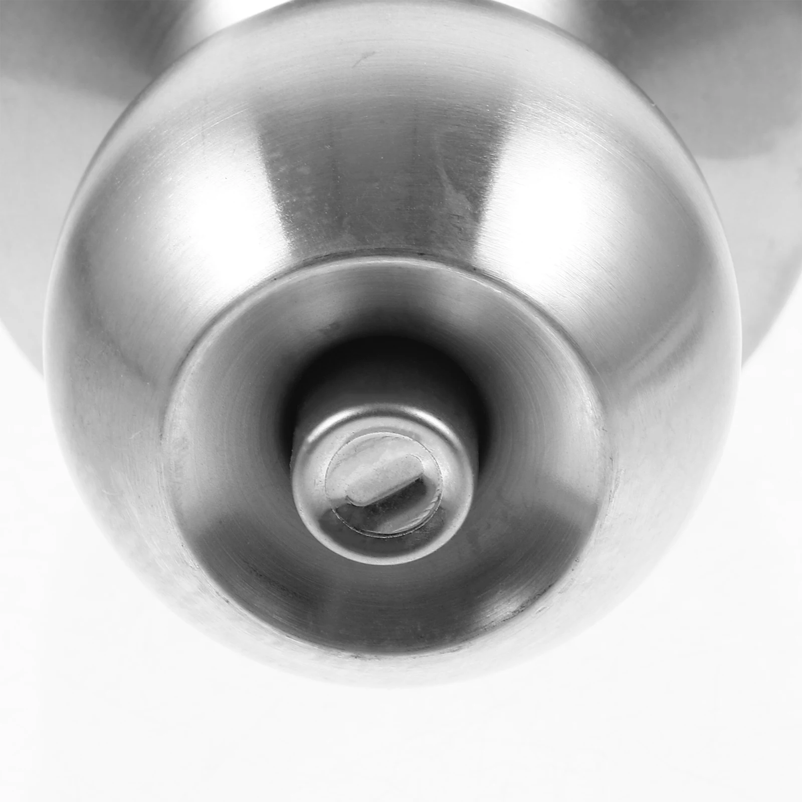 

1 Set Stainless Steel Spherical Durable Metal Home Room With Install Door Knob For Bedroom Reliable