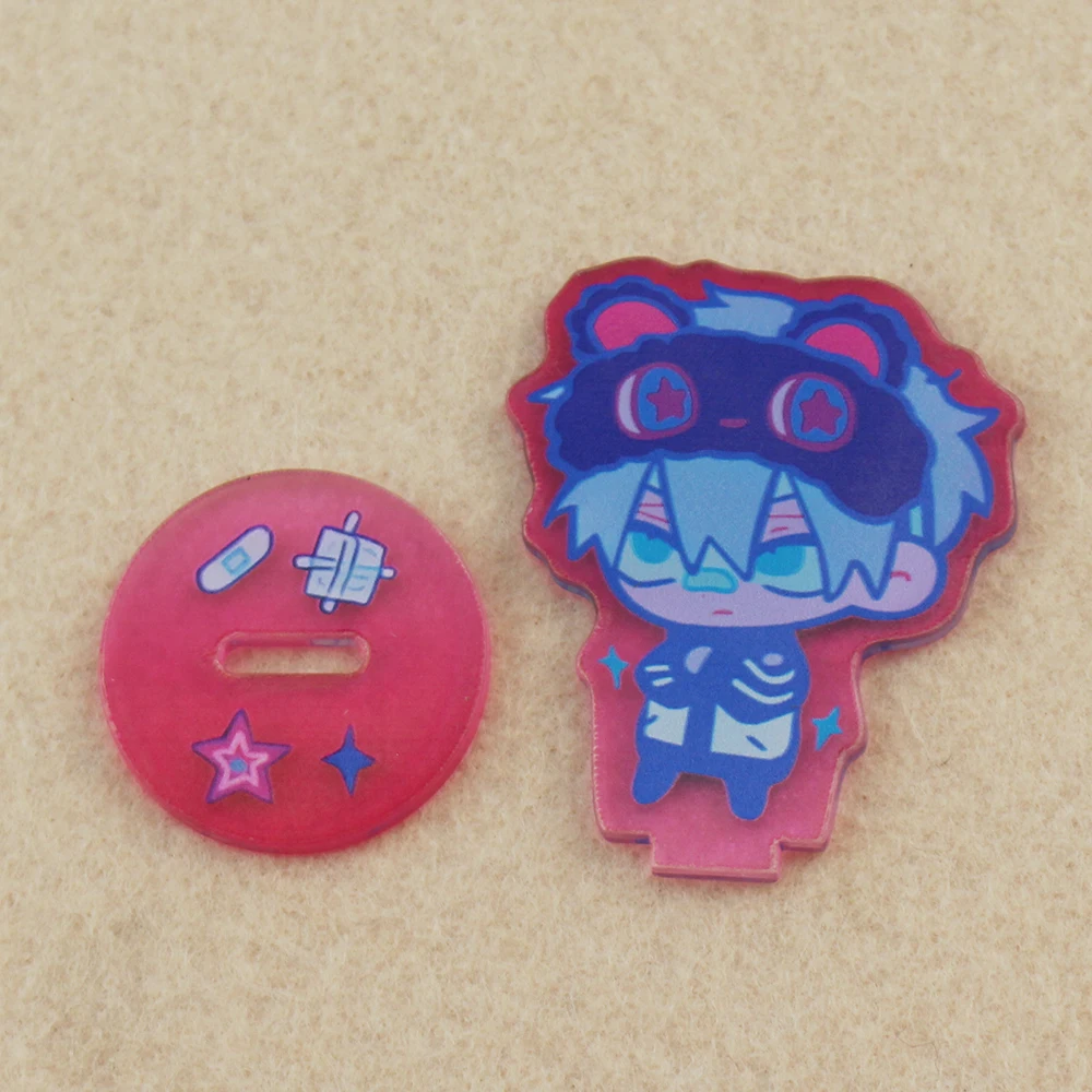 อะนิเมะเอเลี่ยนเวที IVti ‌   Ivan Till คอสเพลย์อะคริลิคขาตั้งรูป Mini ยืนแผ่นเครื่องประดับอุปกรณ์เสริม Decor Prop