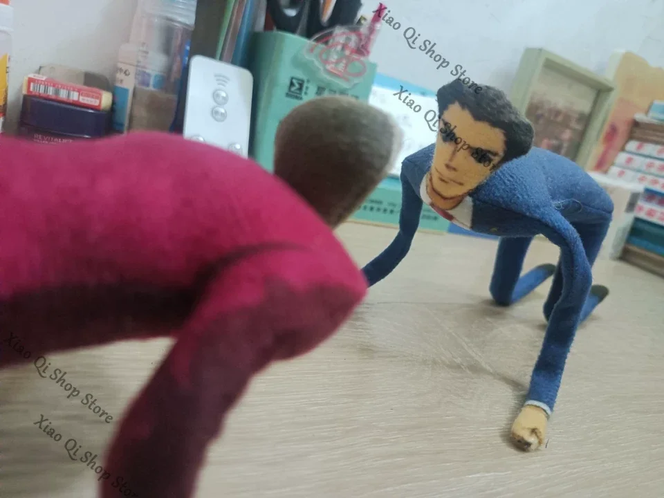 Ace Attorney Phoenix Wright 	 Miles Edgeworth Rat Jerky Décoration Mignonne Photographie Dessin Animé Originalité Haute Définition Adorable