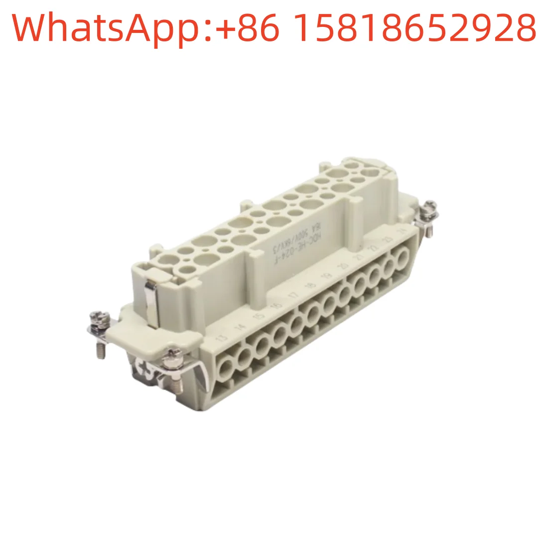 

1pcs HE-024-M HE-024-F Rectangular Aviation Plug Heavy Duty Connector 24 Pin Male Female Hot Runner Receptacle