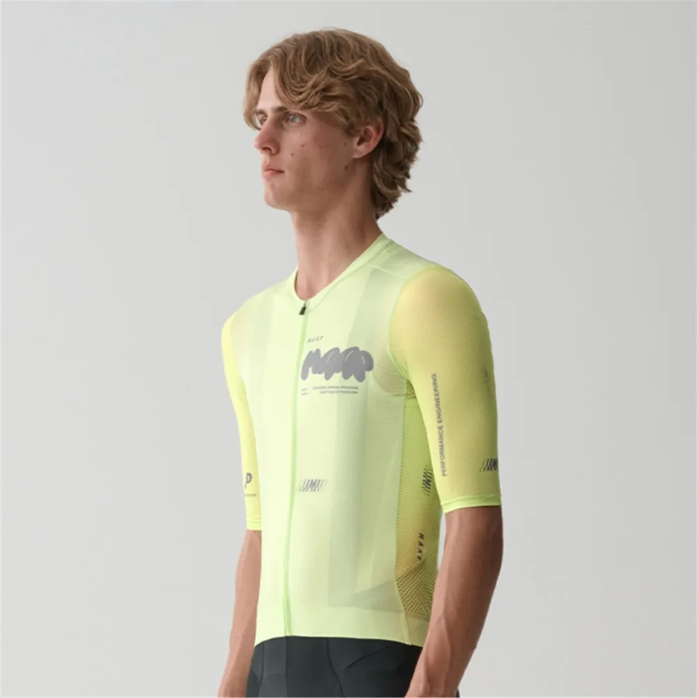 

Быстросохнущий солнцезащитный дышащий впитывающий влагу велосипедный трикотаж с короткими рукавами унисекс Профессиональный велосипедный трикотаж для соревнований