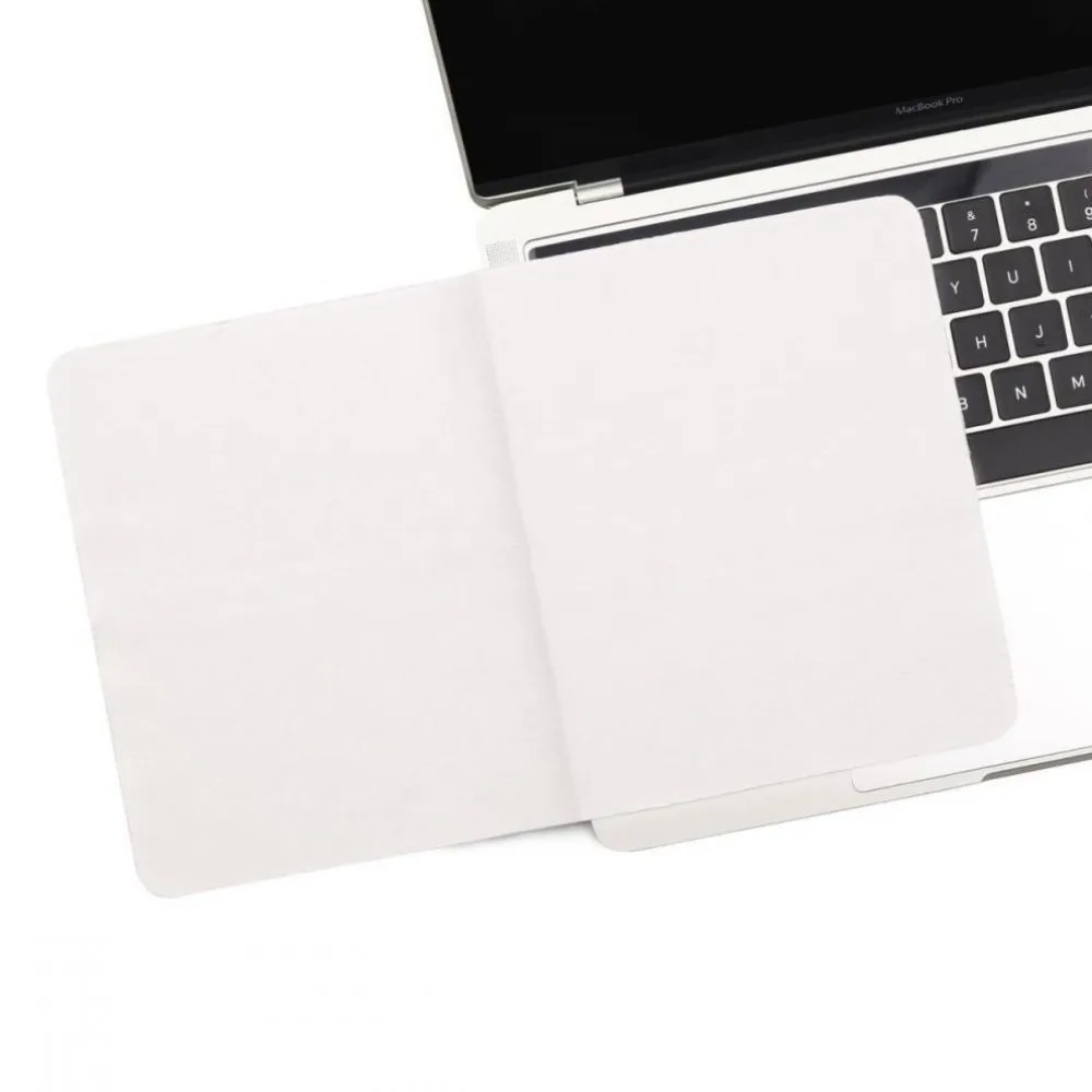 Microfiber Cleaning Cloth Soft Dustproof Keyboard Cover Reusable Lightweight for MacBook Pro 13/14/15/16 Inch