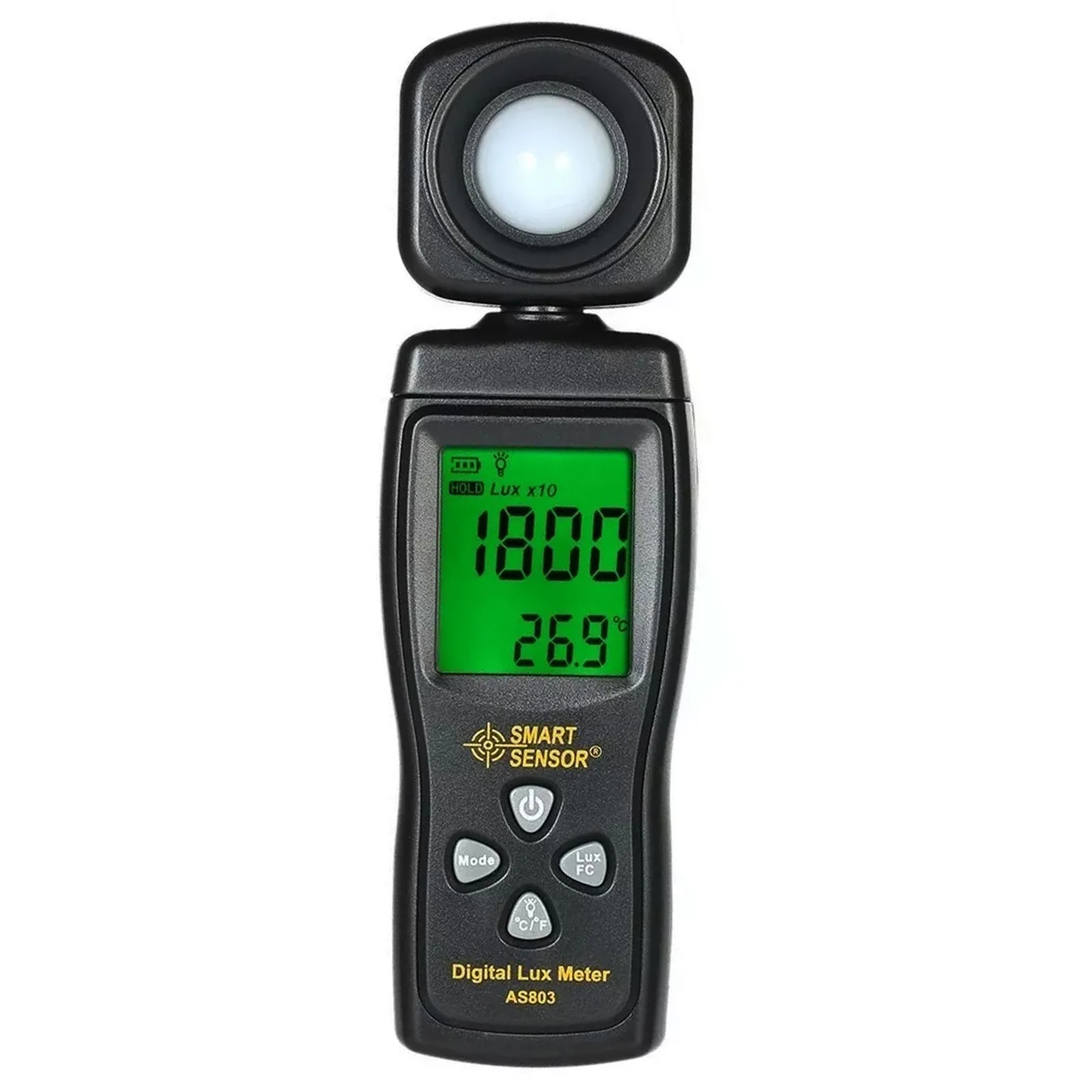 Digital Illuminance Meter Accurate Light Measurement Tool for Indoor Plants Photography Handheld Lux Tester High Precision Easy