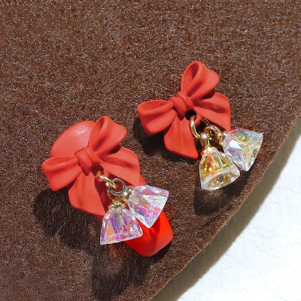 

6pcs Butterfly 3D Bow Diy Decor Diy Decor Bow Nail Art Adorns Manicure Ornament Small Nail Art Accessory For Girls