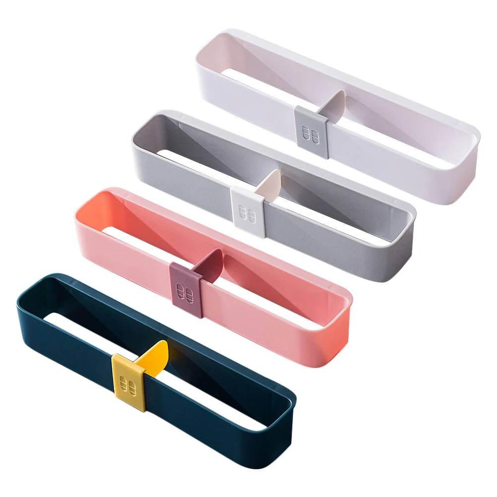 

4pc Wall Mounted Shoe Rack Bathroom Slipper Storage Space Saving Kids Entryway ganizer Plastic Shoe Holder