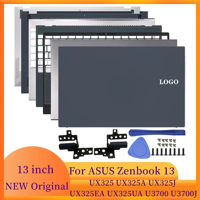 laptops para asus zenbook 13 ux325 ux325a ux325j ux325ea ua u3700 u3700j lcd capa traseira quadro frontal dobradicas palmrest case inferior 01