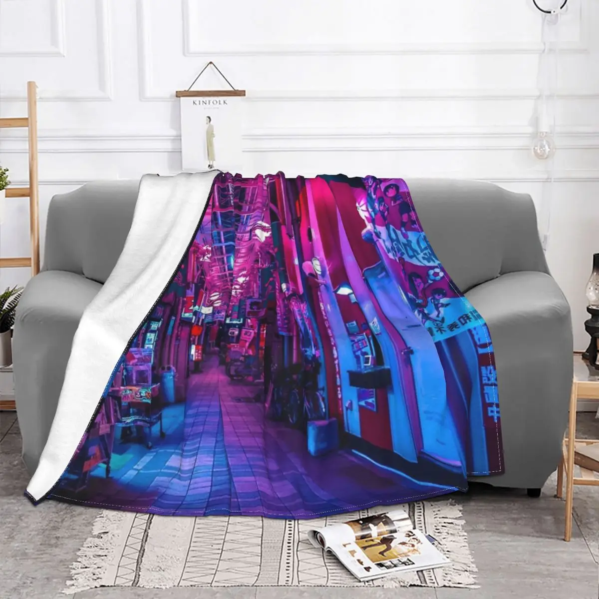 ENTRANCE TO THE NEXT DIMENSION Four Seasons Universal Blanket Fireplace Can Be CoveredChristmas Present