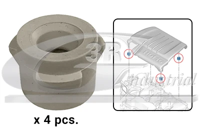 ENGINE COVER SUPPORT (PACK 4 PCS) 0137C6