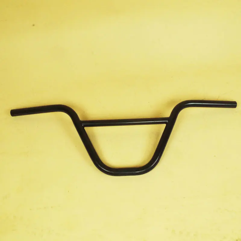 

New BMX Bicycle Handlebars 6/8 Inch Children's Small Wheel Bike Handlebars 22.2 High Carbon Steel Bike Accories