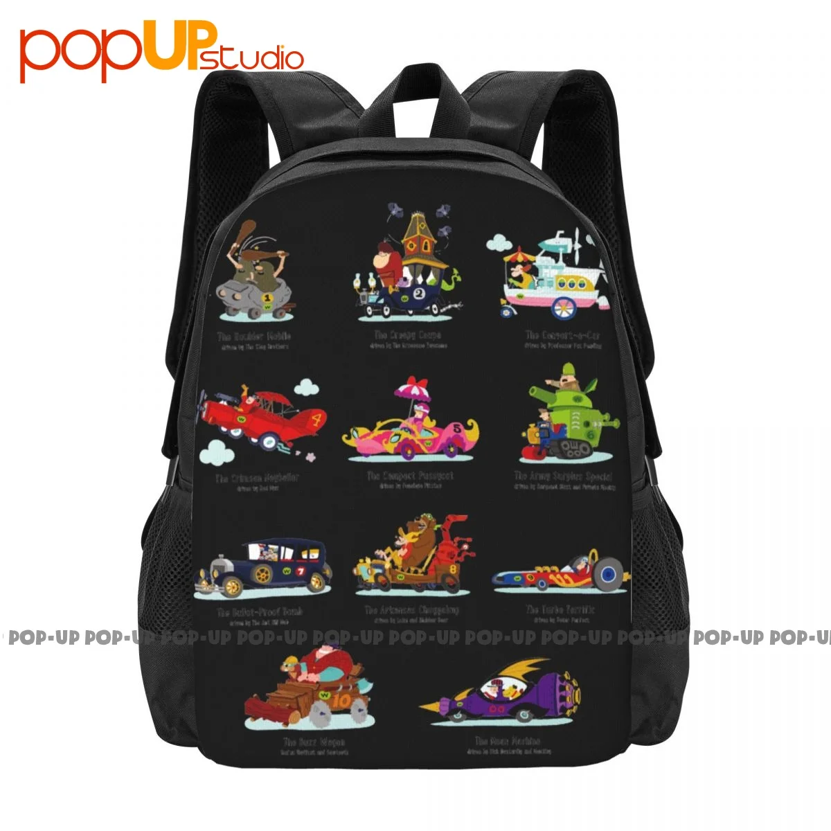 

Maglia Wacky Races Dastardly And Muttley Cartone Backpack Large Capacity Fashion New Style Eco Friendly Outdoor Running