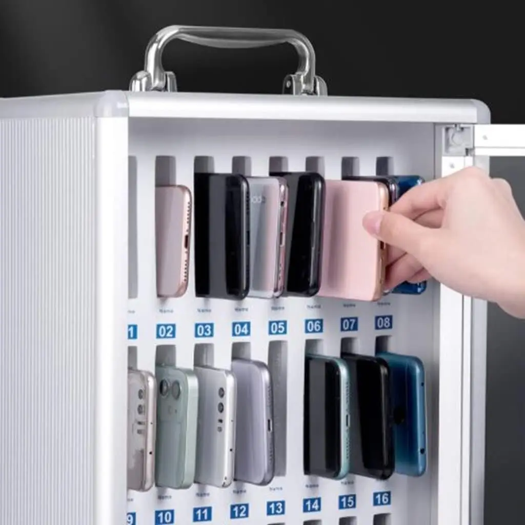 صندوق إيداع آمن للهاتف الخليوي خزانة الطالب مع قفل خزانة المطاعم 12/24/36/48/60 فتحة #5