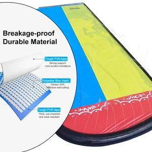 Inflatable césped water spray Slide Summer Pool Waterskiing Breathing Toys Outdoor Sliding Quintal Water Children Children Summer 8 MAIN SALES SALES INFLABLE - №1