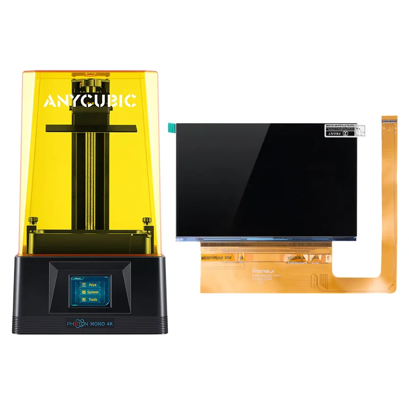 Anycubic-Substituição do Ecrã LCD Mono Photon, 4K Monocromático, 6,23 Polegadas, Original, Peça Impressora 3D