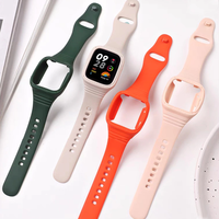 Case+Silicone Strap for Redmi watch 3 active/Lite band smartwatch Accessories Waterproof Bracelet for redmi watch 3 active/Lite