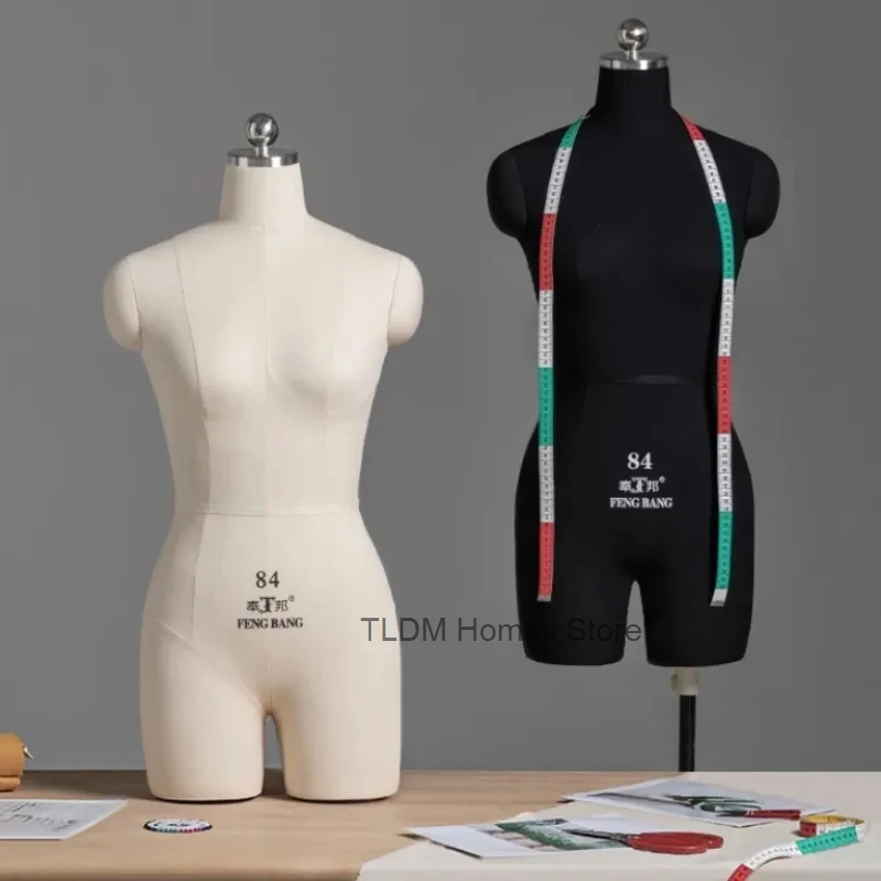 

Женские манекены из пенополиуретана, швейный манекен из хлопчатобумажной ткани для дизайна одежды, подставка для платья, можно присоединить модель