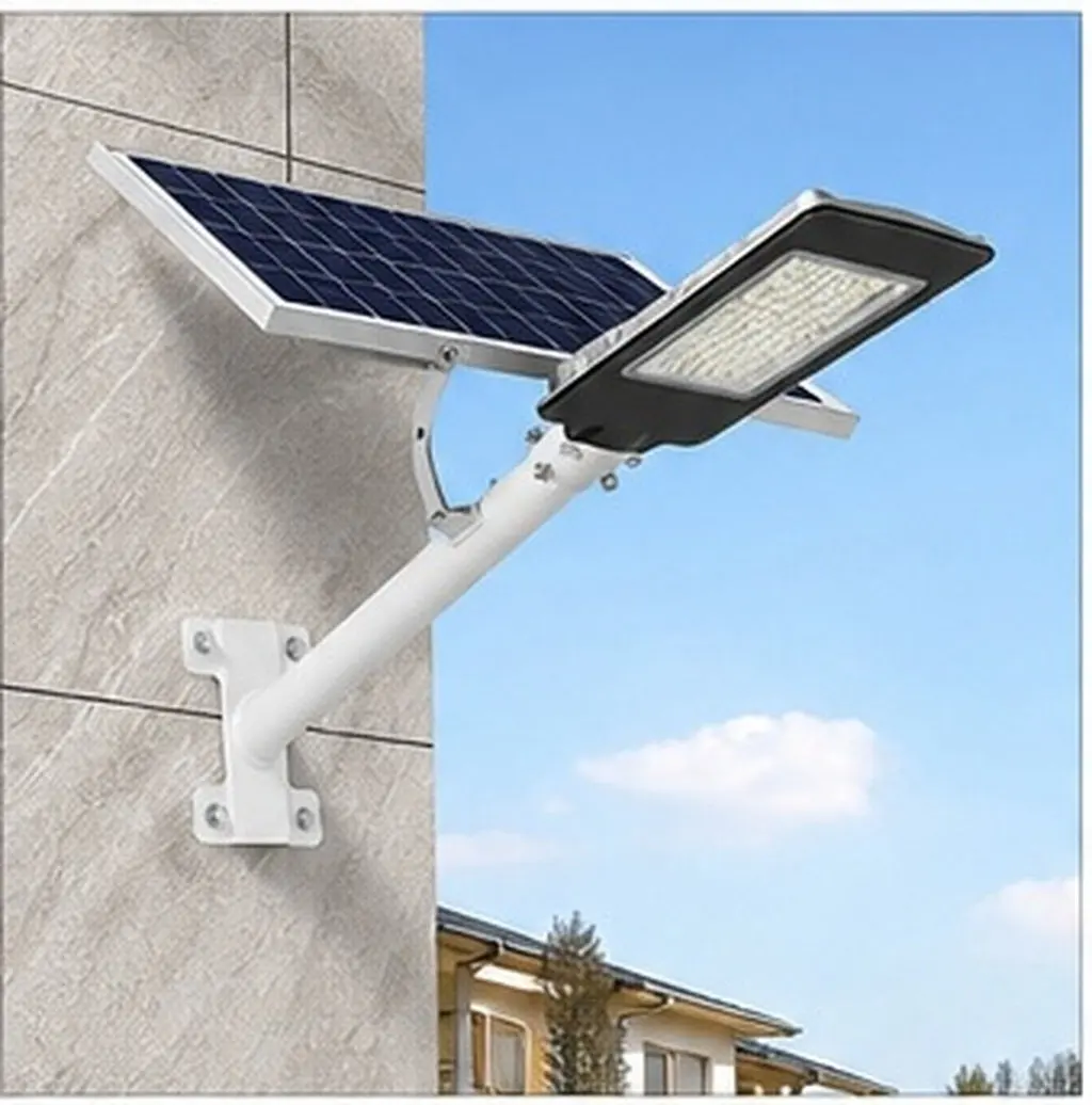Heavy-Duty Steel Solar Street Light Bracket Integrated for Easy Wall Or Pole Mounting Compatible with Most Solar