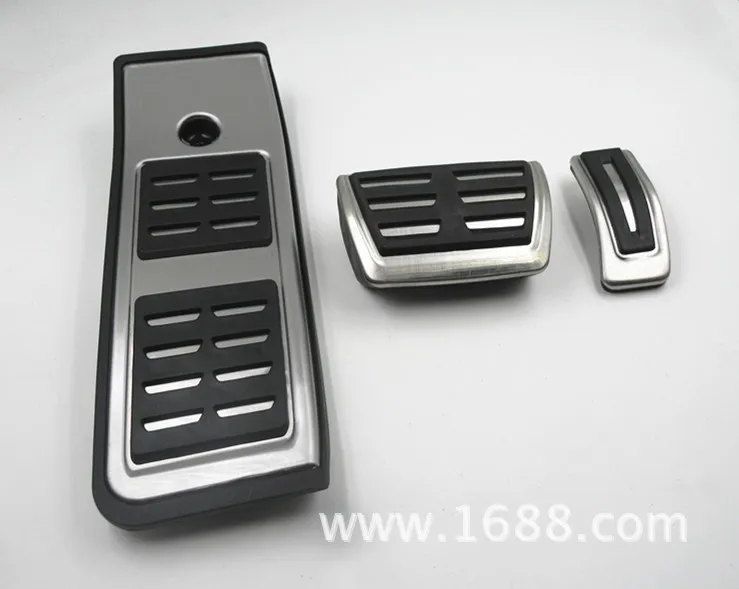

FOR Audi 16-18 styles New models A4 A4L stainless steel Original factory payment accelerator pedal Automotive Interior