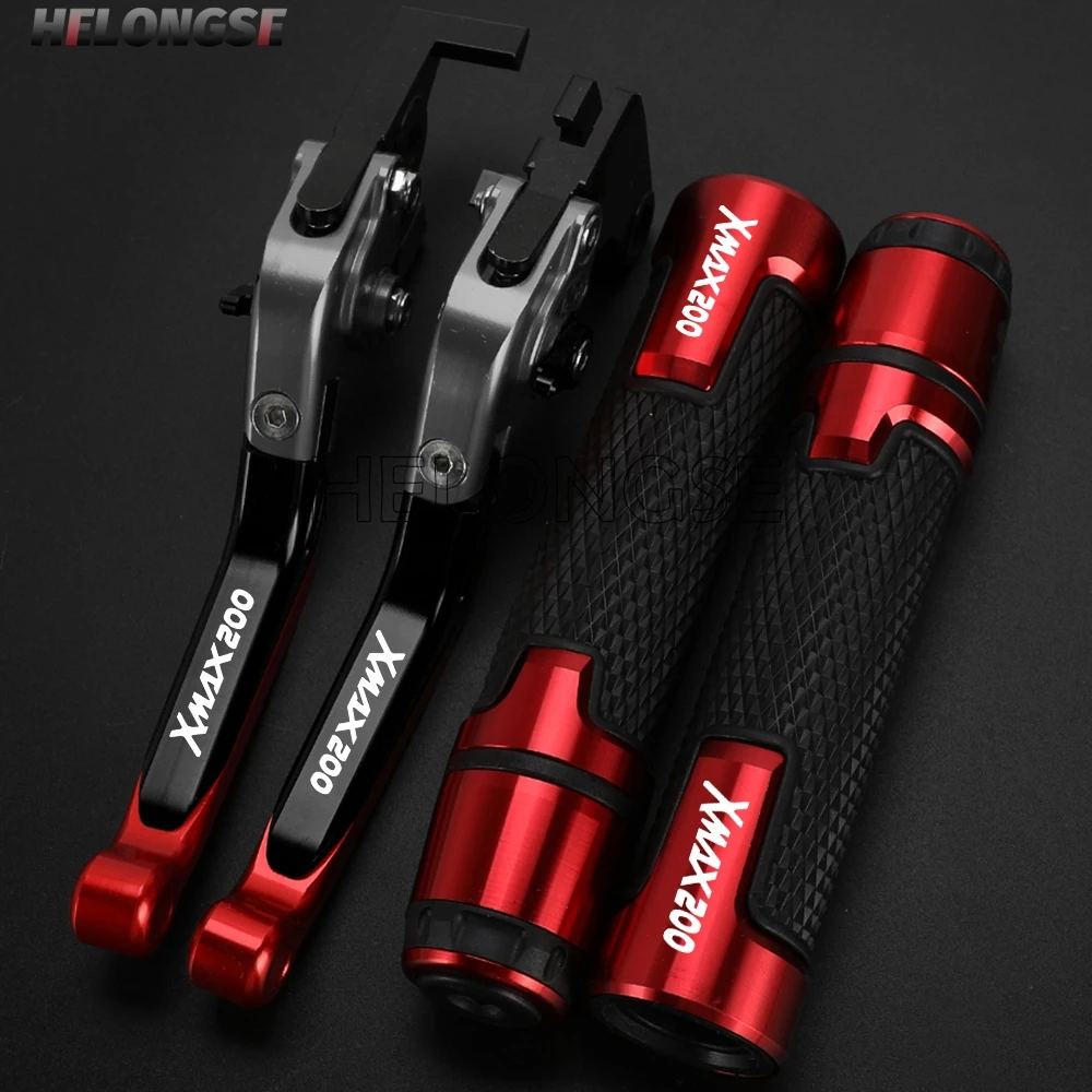 

Motorcycle Adjustable Foldable Brake Clutch Levers Handlebar Handle Ends FOR YAMAHA XMAX200 X-MAX 200 allyeaRs 2006~2025 2024