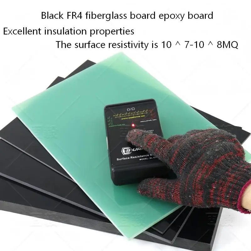 FR4 Fiberglass Sheet G10 Epoxy Plate 3240 FR-4 Glass Fibre Board Light Green 3/4/5/6/8/10/12/15/20mm Thickness