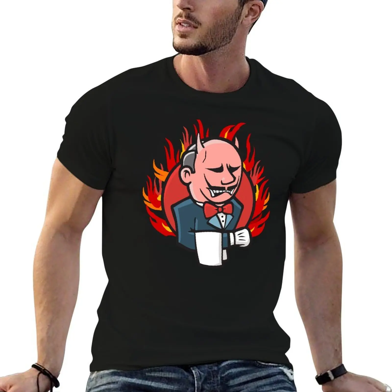 Camiseta Jenkins on Fire, camisetas para hombre, camisetas informales con gráficos para hombre, camisetas para hombre