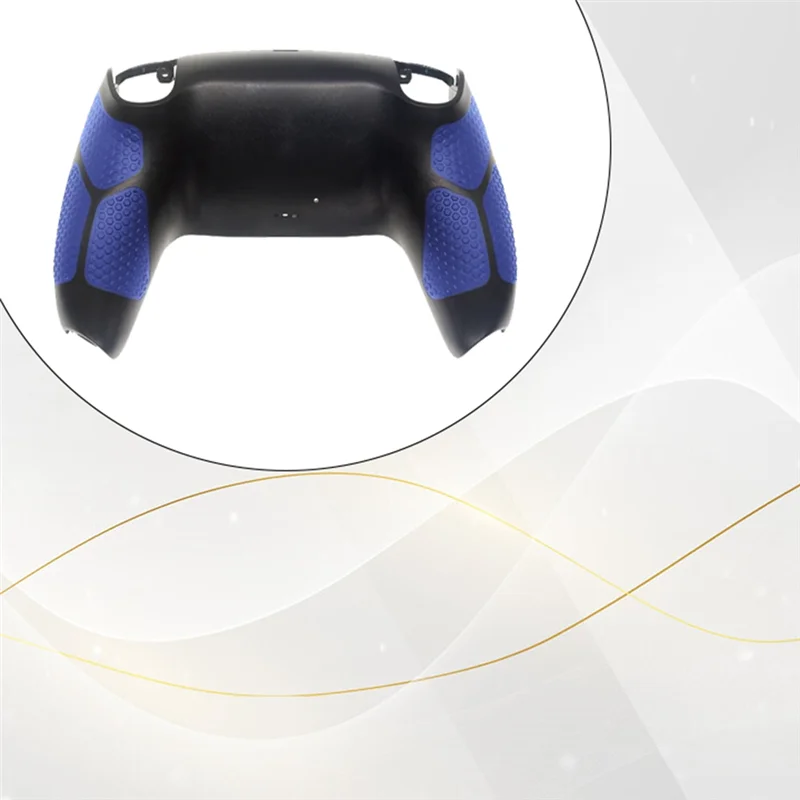 Stable Performance-Bottom Back Shell For PS5 BDM-010/020/030/040/050 Controller Replacement Anti-Slip Grip For PS5 Controller
