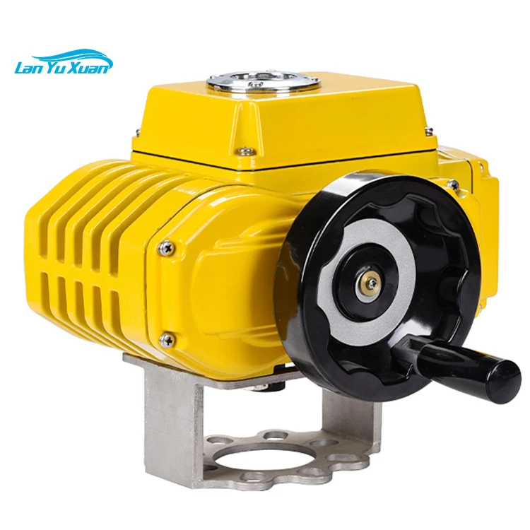 Hot selling size 600Nm 4-20mA AC220V/DC24V control valve electric actuator,butterfly valves ball valve electric actuator