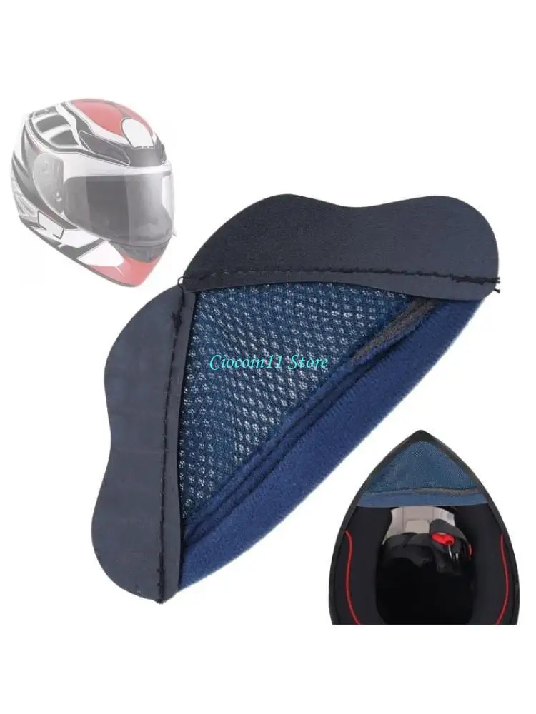 

Y1UB Durability Windproof Motorcycle helmets Chin Net With Breathable Mesh Design Compatibility With Popular Full Face Motorc
