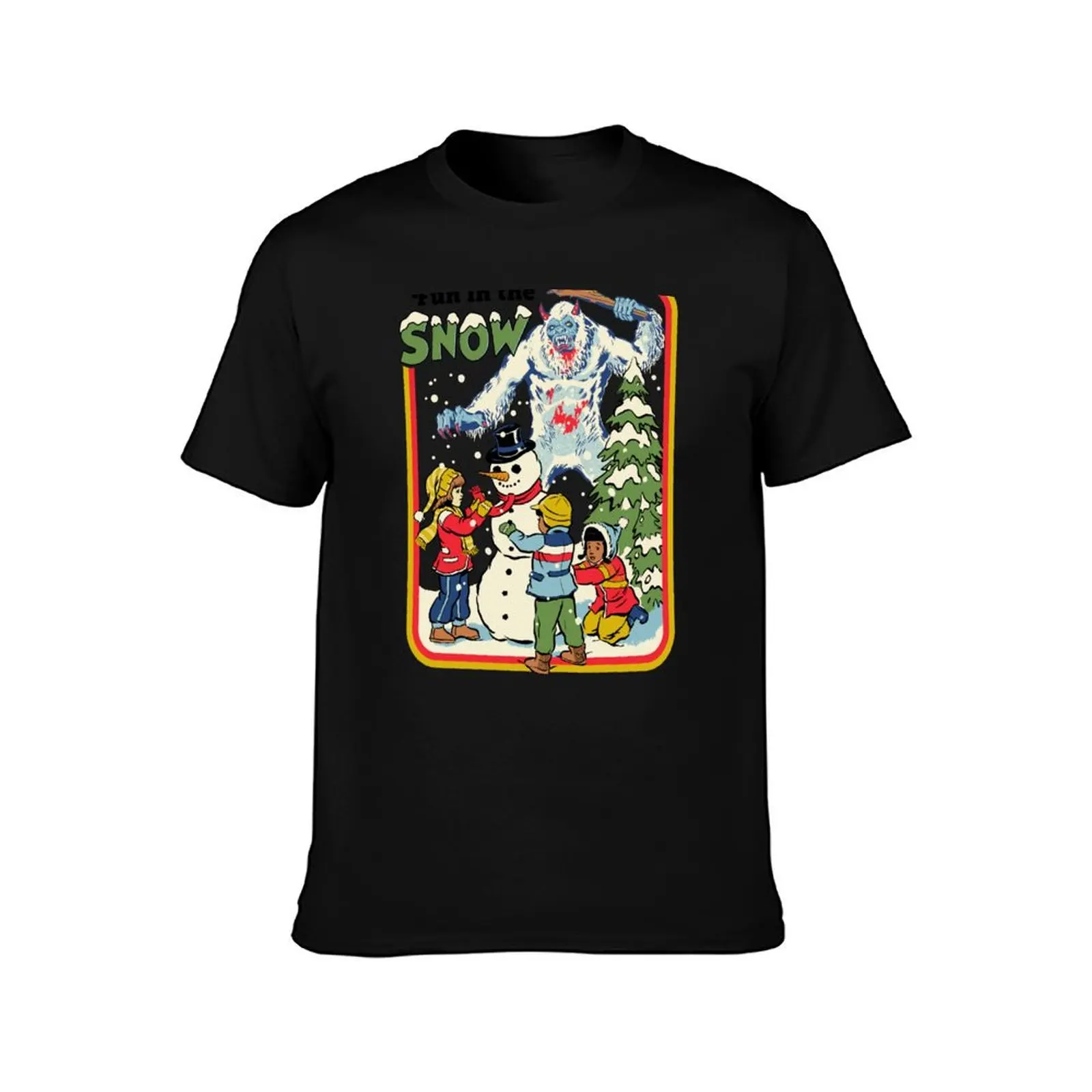 Fun in the Snow T-Shirt Outdoor Sports Lightweight Tee T-Shirt