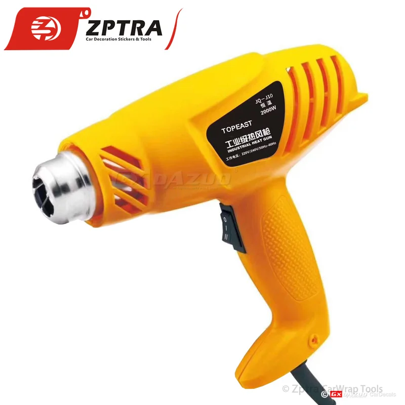EU 220V Professional Multi Functional 2000W Electric Heat Gun/Hot Air Gun Car Wrap Tools