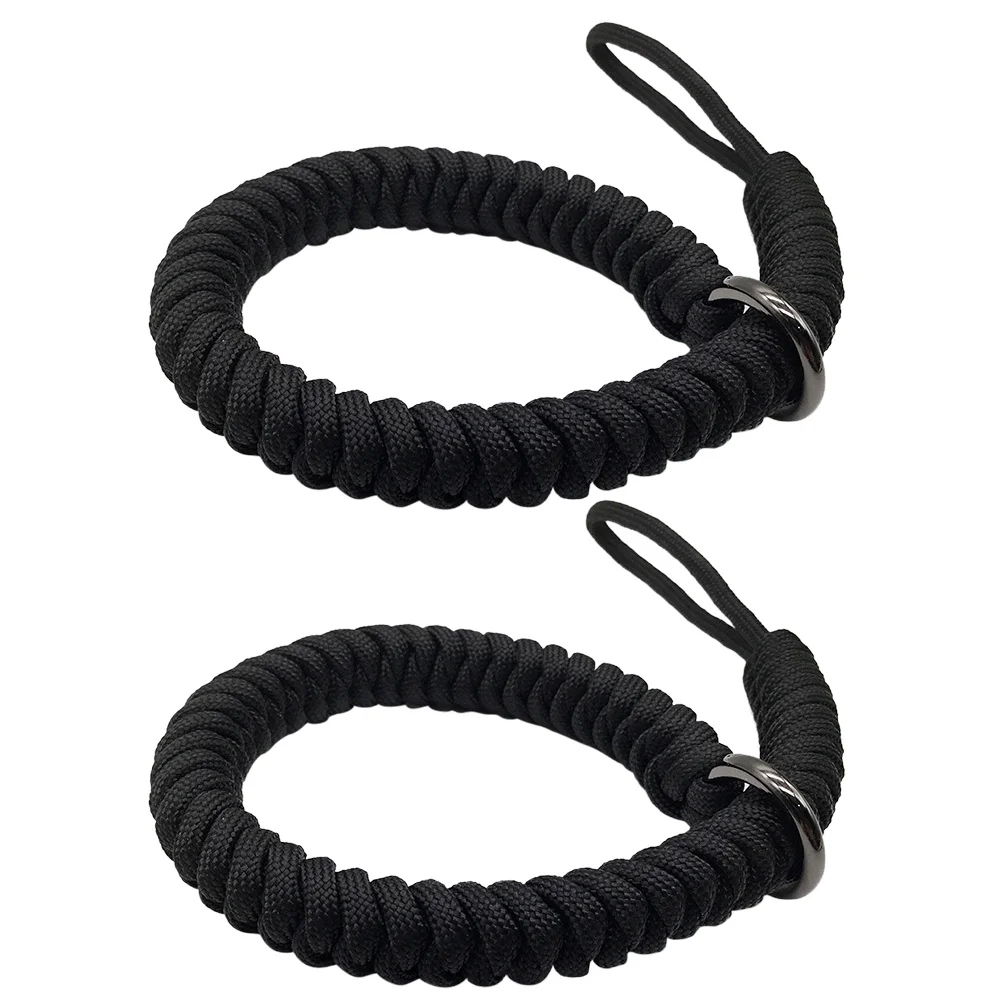 

2pcs Camera Wrist Strap Adjustable Quick Release 9-Core Parachute Rope High Strength Non-Slip Dslr Mirrorless Camera Lanyard