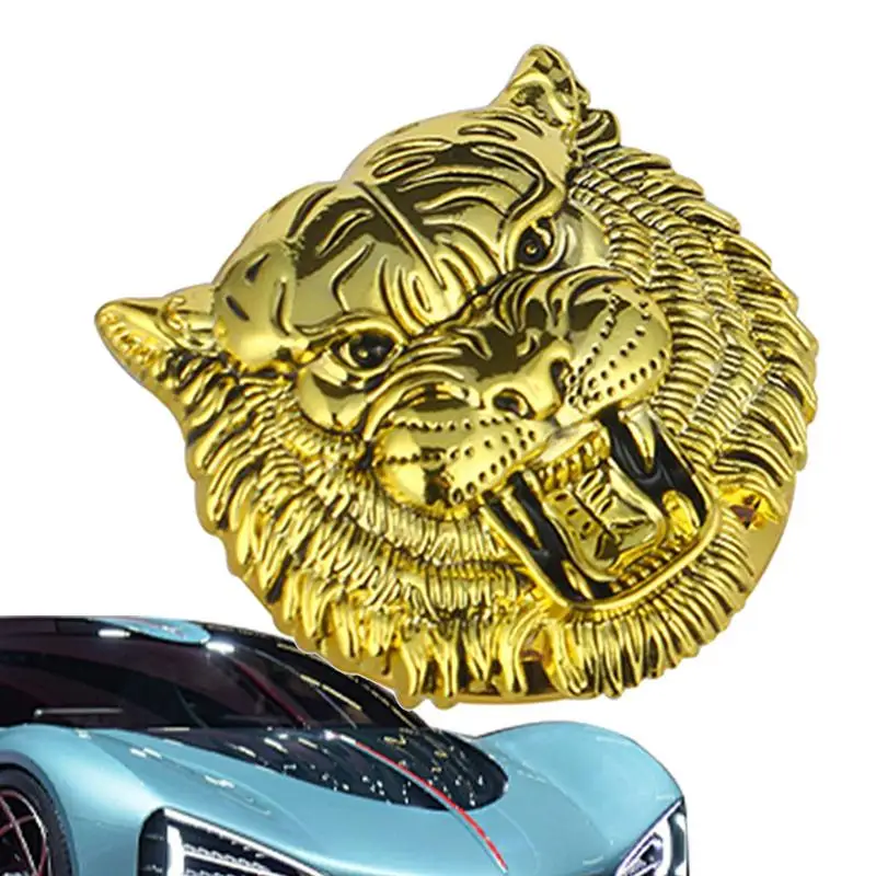 Start Stop Button Cover Tiger Head Decal For Engine Start Stop Button Adhesive Auto Interior Accessories For Prevents Scratches