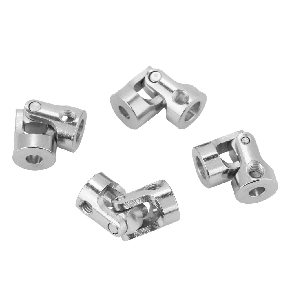 4pcs Shaft Coupling Motor Connector DIY Steering Length 23mm OD 11mm Universal Joint (3*5mm)