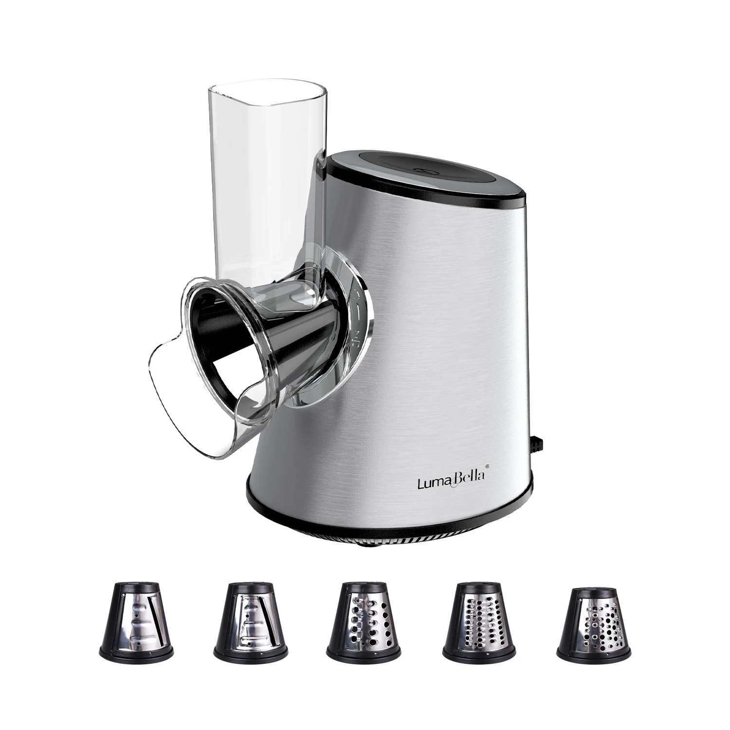 

Cross-border 5-in-1 Household Multi-Function Vegetable Cutter, Shreds, Slices, Grinds, Electric Vegetable Chopper 800W