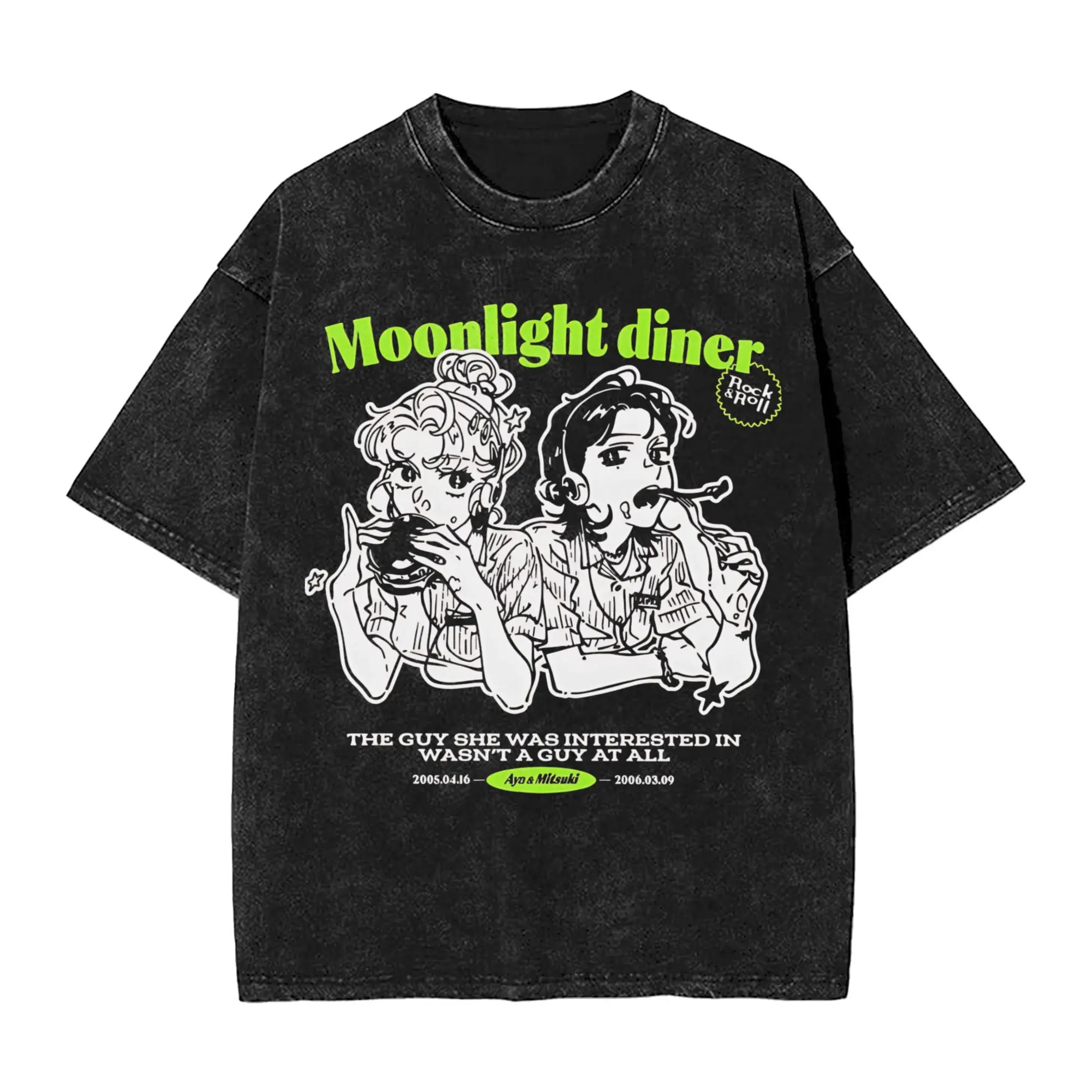 الرجل الذي كان مهتم في قميص الانمي تي شيرت أنيق تي شيرت قصير الأكمام بلايز خمر الصيف القطن س الرقبة الملابس المتضخم