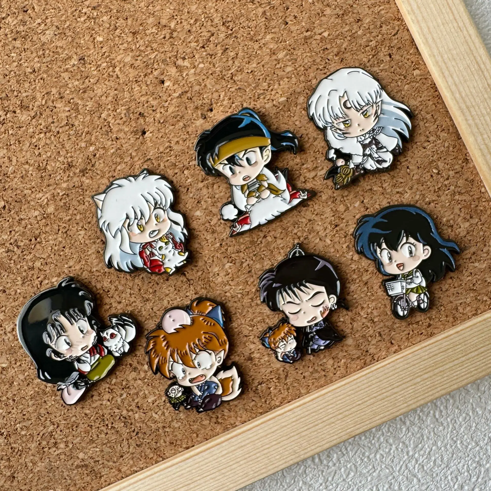 Japanese Anime Enamel Pins Manga Brooches for Women Men Lapel Pin Cartoon Metal Badge Collar Jewelry Fans Friends Gifts image 4