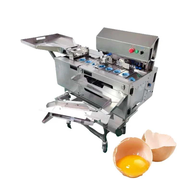 Eggshell Breaking Machine Egg Yolk Protein Separator Eggshell Separating Egg Cracking Machine