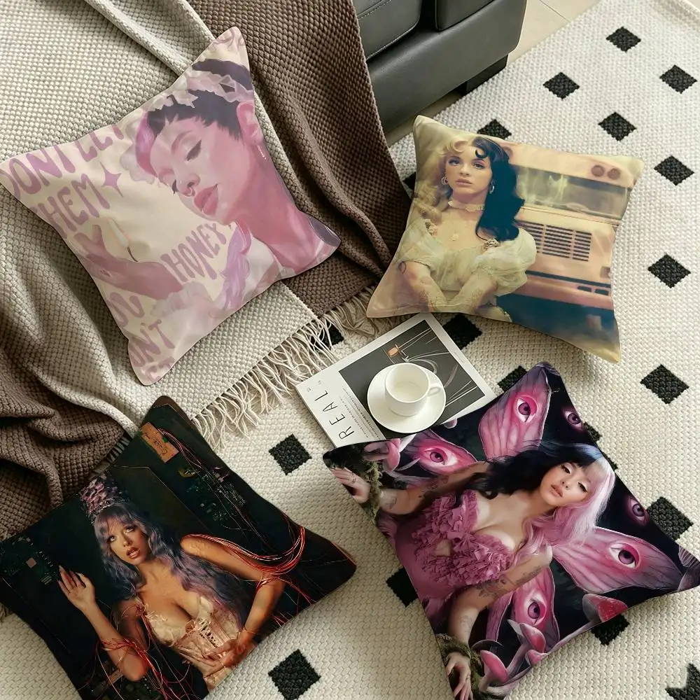 Popular Music Singer M-Melanie Martinez  pillow cover sofa cushion cover home room decoration children gift