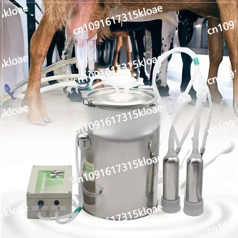 Automatic Dairy Cows Goat Sheep Milk Pulsation Portable Cow Milking Machines