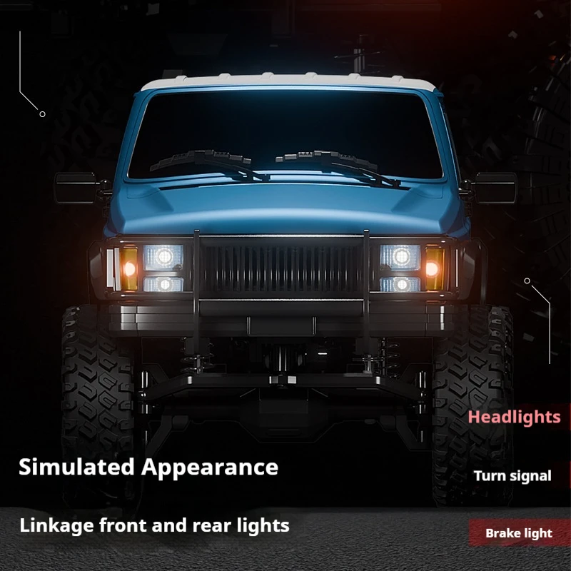 Novo 1: 18 Cherokee Simulação Carro de Escalada Rc Controle Remoto Veículo Off-Road 4wd Distância de Controle Remoto 100 + Brinquedo Presentes Sg1803