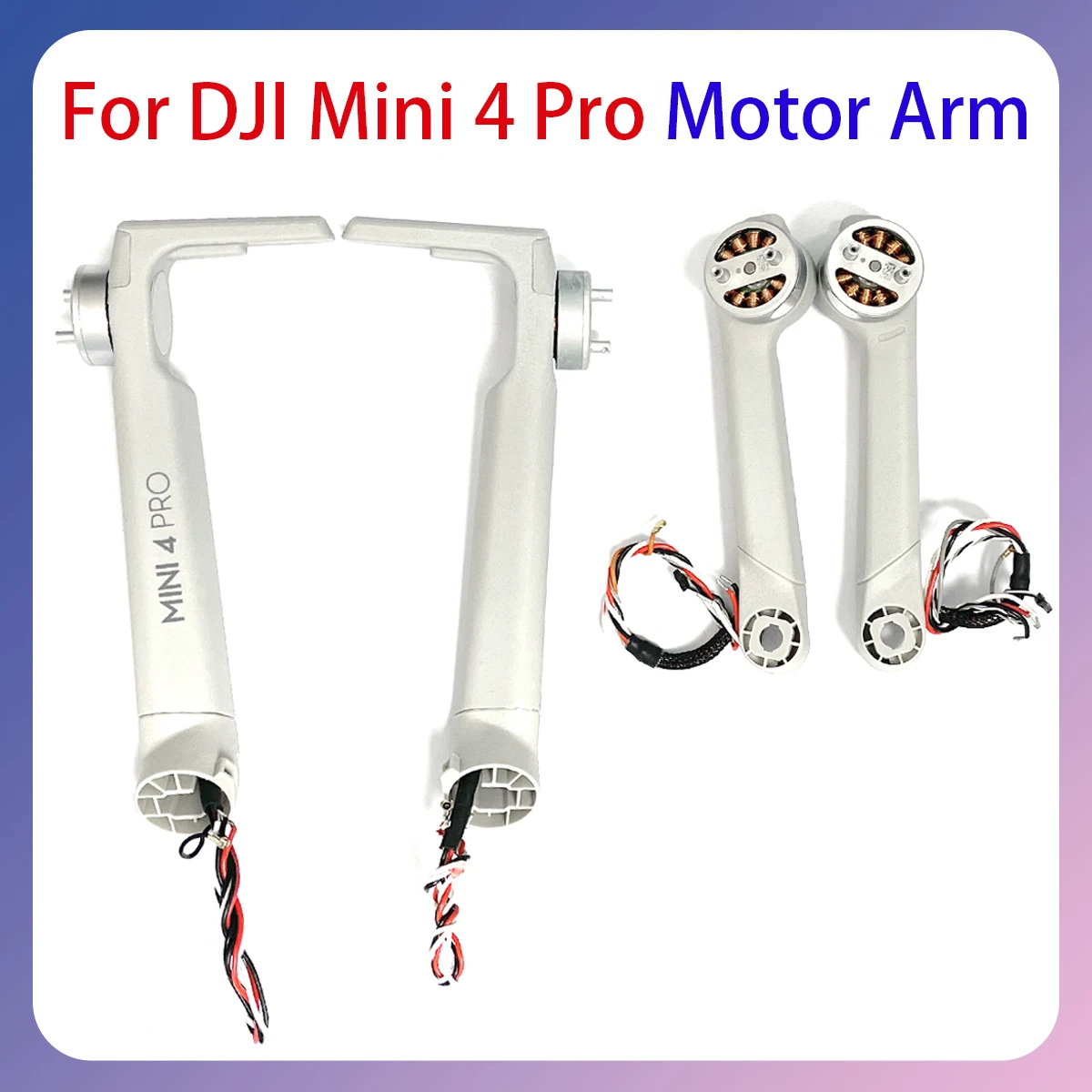 

Original Mini4 Pro body left right front rear power arm rotation, smooth and easy to install, suitable for DJI drone maintenance