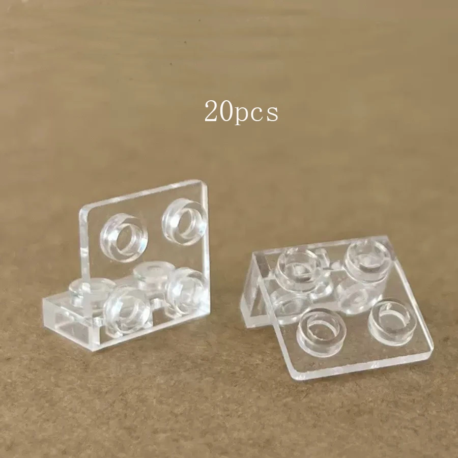 20 stücke Figuren Stehen Grundplatte 99207 Halterung Invertiert Bausteine DIY Figur Stehende Display Halterung Montieren Ziegel Spielzeug