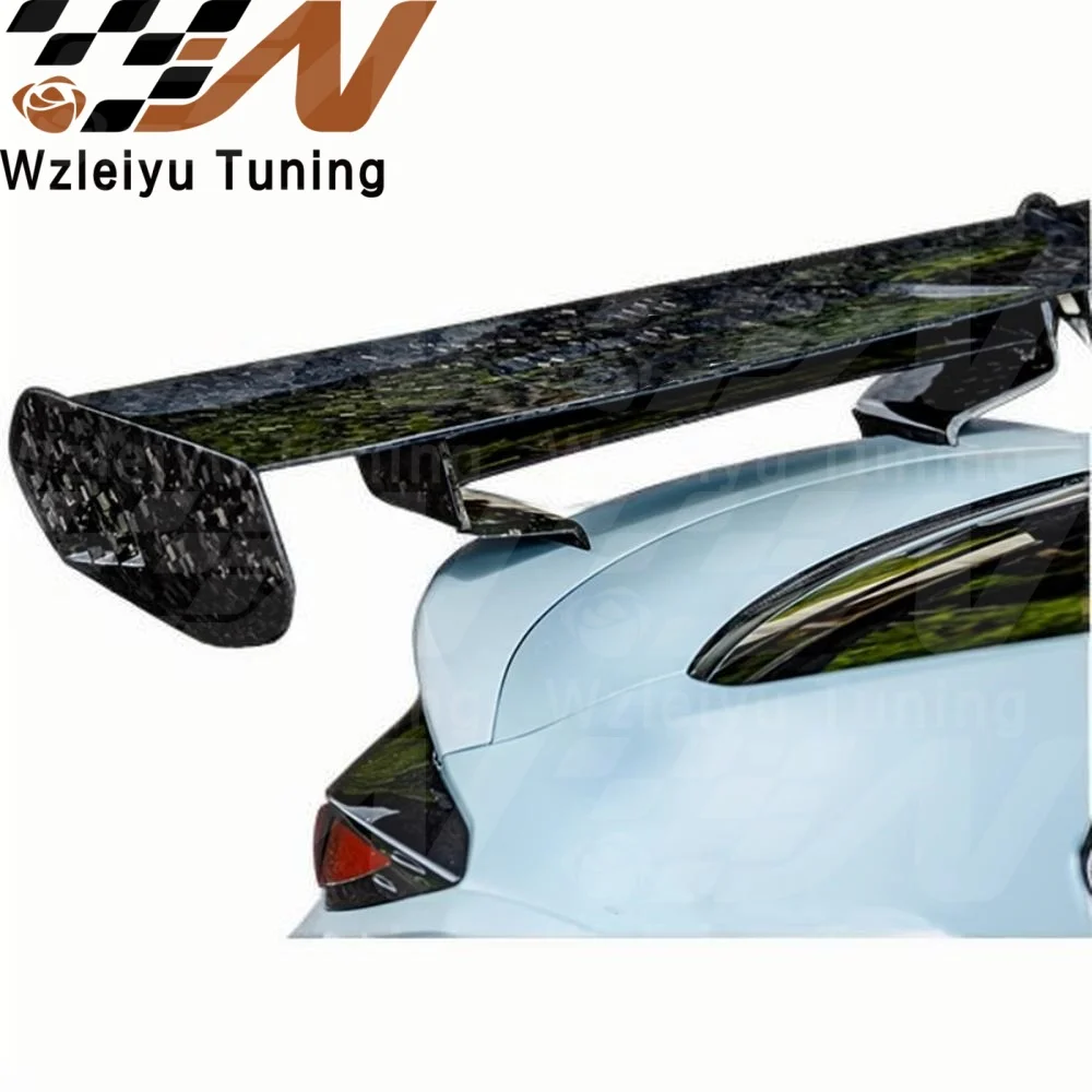 Wzleiyu Style Real Carbon Fiber Rear Trunk Spoiler GT Wing Fit For Subaru BRZ Toyota GR86 2022 High Quality Fitment