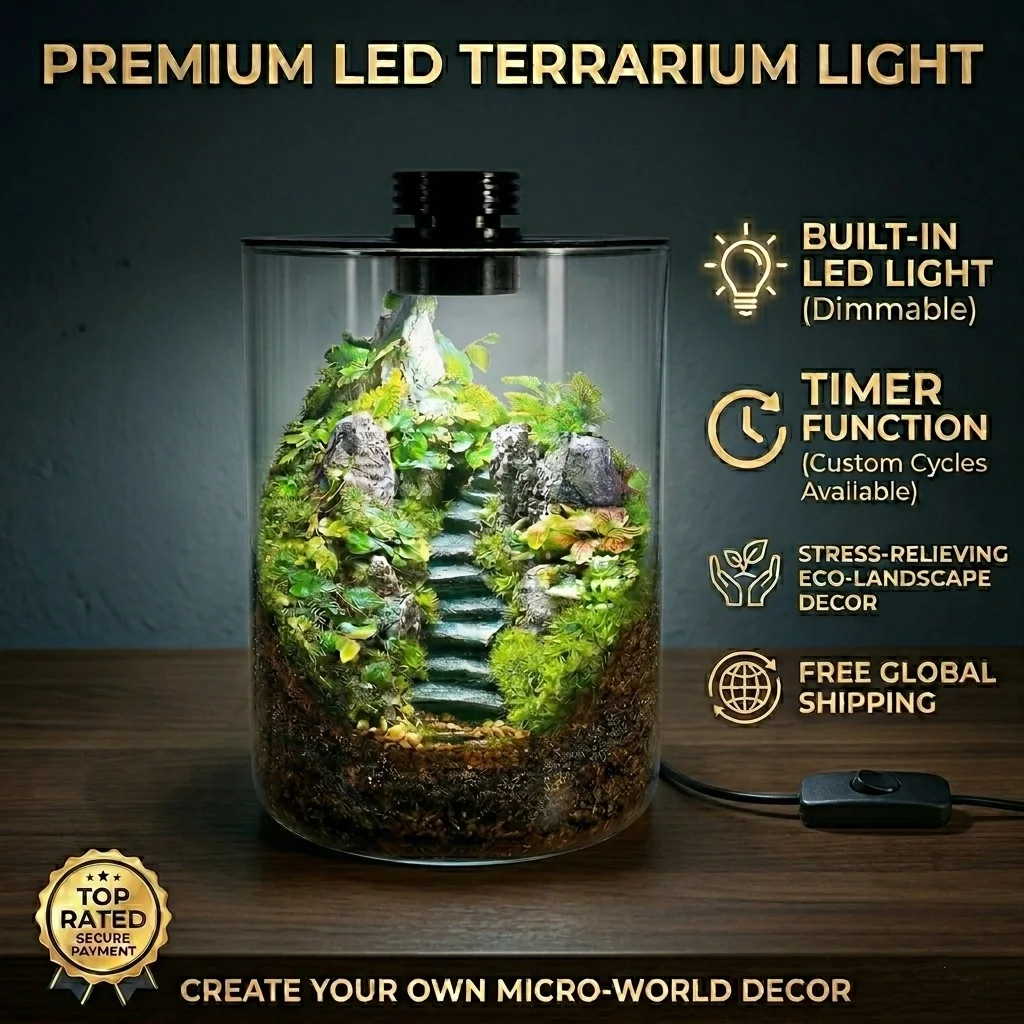 

Прозрачный микропейзажный террариум из боросиликатного стекла для сочных экологически чистых цветочных горшков, контейнер для дома, сада, офиса