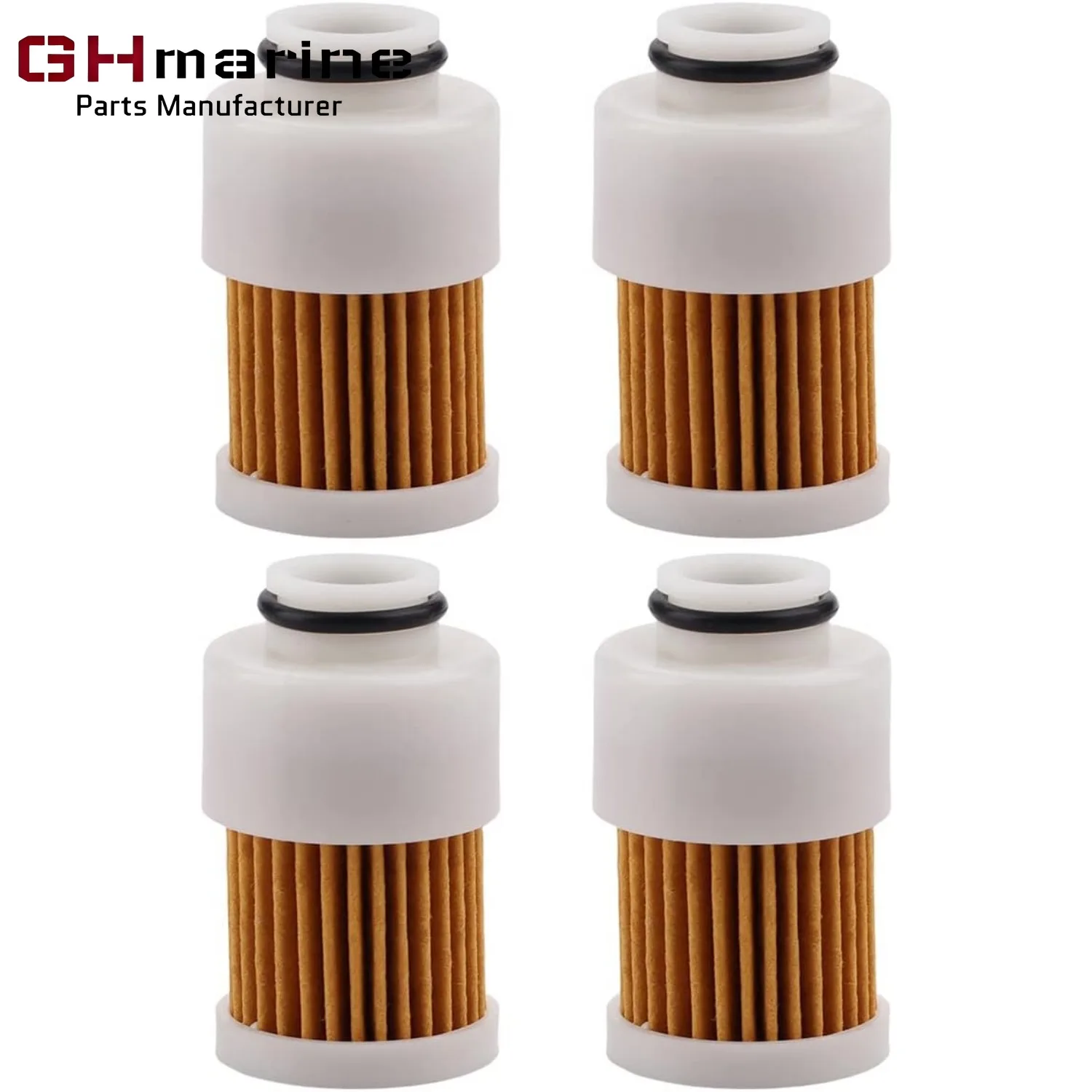4 pack 68V-24563-00 Fuel Filter Fit for Yamaha 50HP 60HP 75HP 90HP 115HP for Mercury 881540 Sierra 18-7979