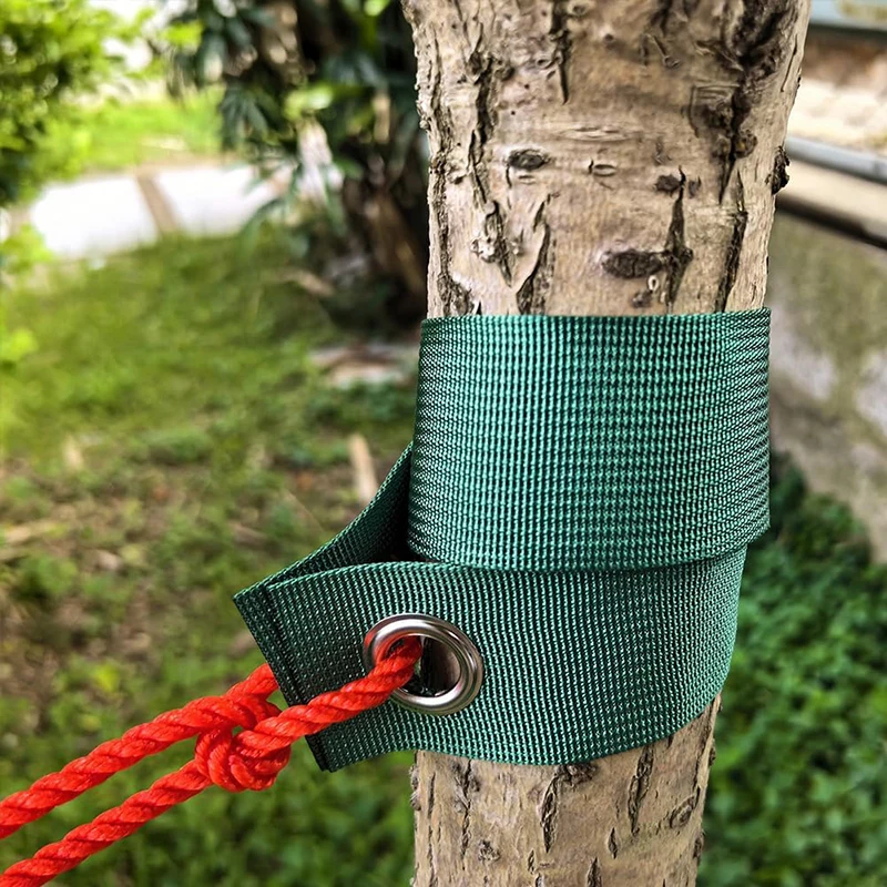 6 قطعة أشرطة شجرة لخرز شجرة دعم الأشرطة للشتلات المزروعة حديثًا وحماية الإعصار دعم نباتات الحديقة #5