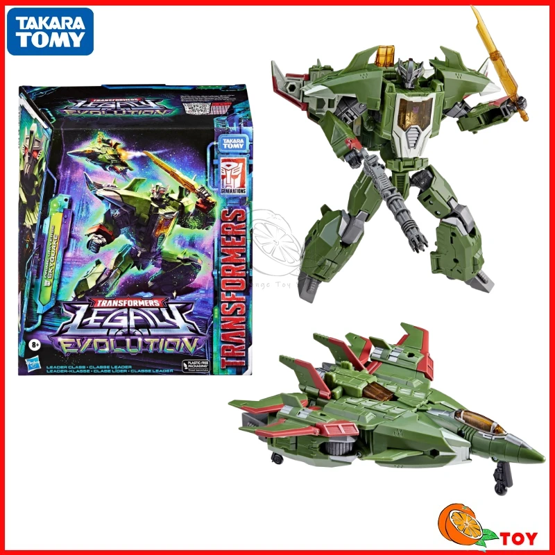 

In stock Takara Tomy Transformers toys Legacy Evolution Prime Universe Skyquake Model Robot Collection Action Figures Toys Gifts