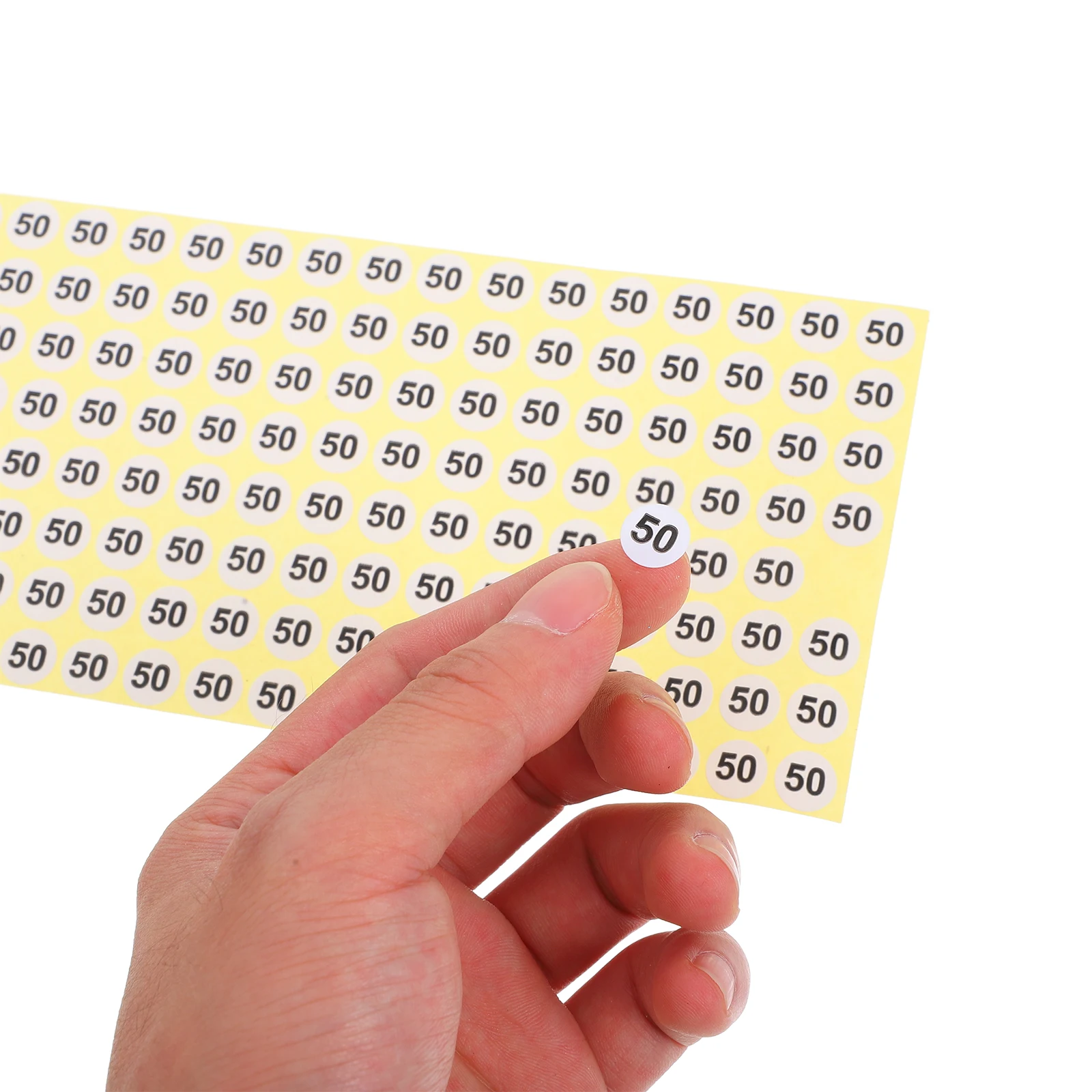 

50 листов наклейки с номерами, бумажные наклейки с номером, классификационные наклейки, клейкие этикетки для организации офисных класса, инвентарь