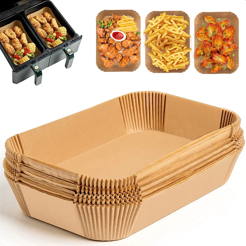 

Disposable Air Fryer Paper Non-Stick Kitchen Baking Airfryer Mat Oilproof Micro-wave Barbecue Pad Baking Paper Liner Accessories