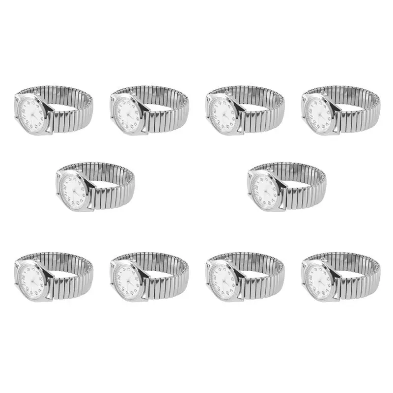 

CYL-10X Эластичные стальные мужские и женские спортивные наручные часы с большими цифрами 1,4 дюйма