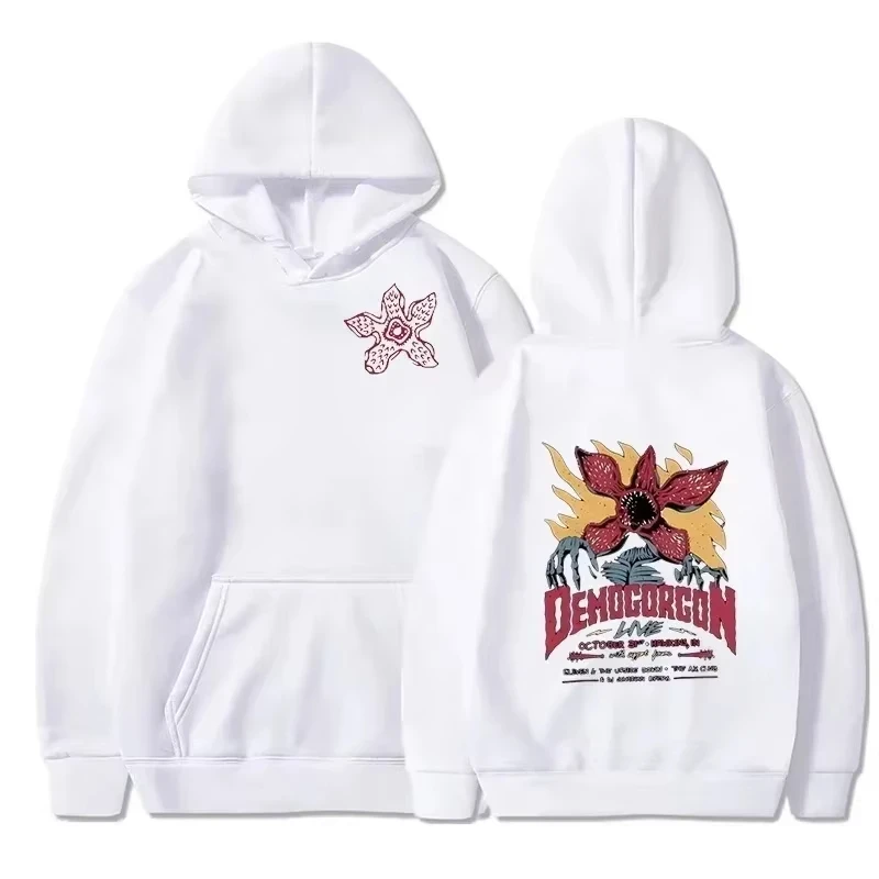 

2026 Spring Men's Sporty Printed Hooded Streetwear Pullover Sweatshirt Fashion Casual Sweatshirt Loose Streetwear